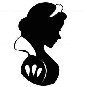 Vinyl Decal for Window - Snow White (Disney)